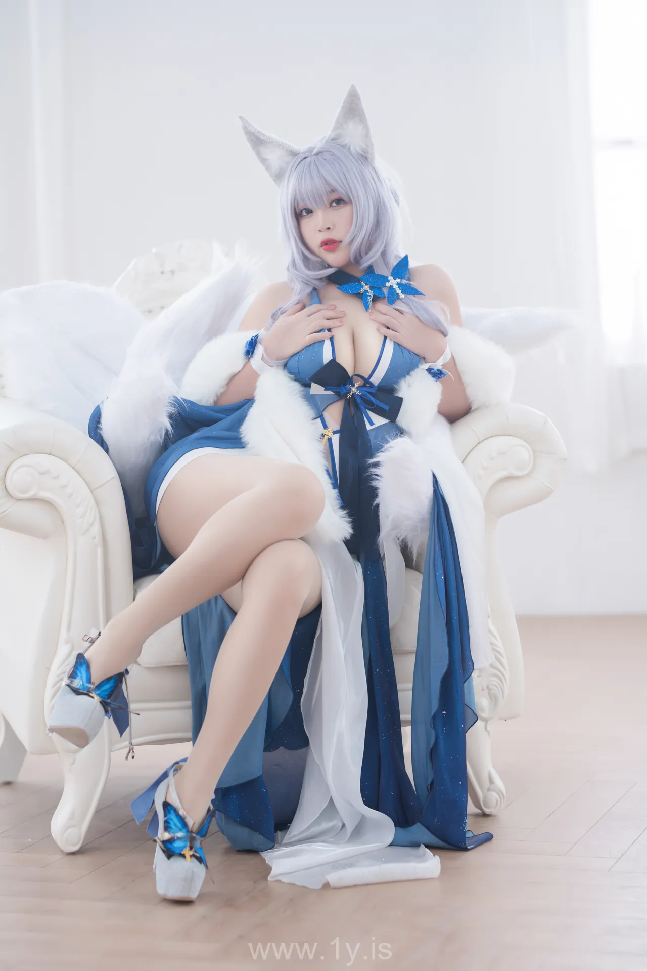 Coser@白烨 NO.030 信浓睡衣诱惑 白烨烨